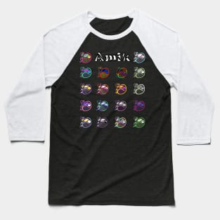 Amik (Beaver) Pride Group Baseball T-Shirt